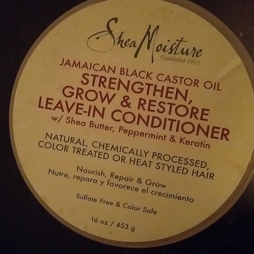 Shea Moisture Jbco Strengthen Leave-in Conditioner